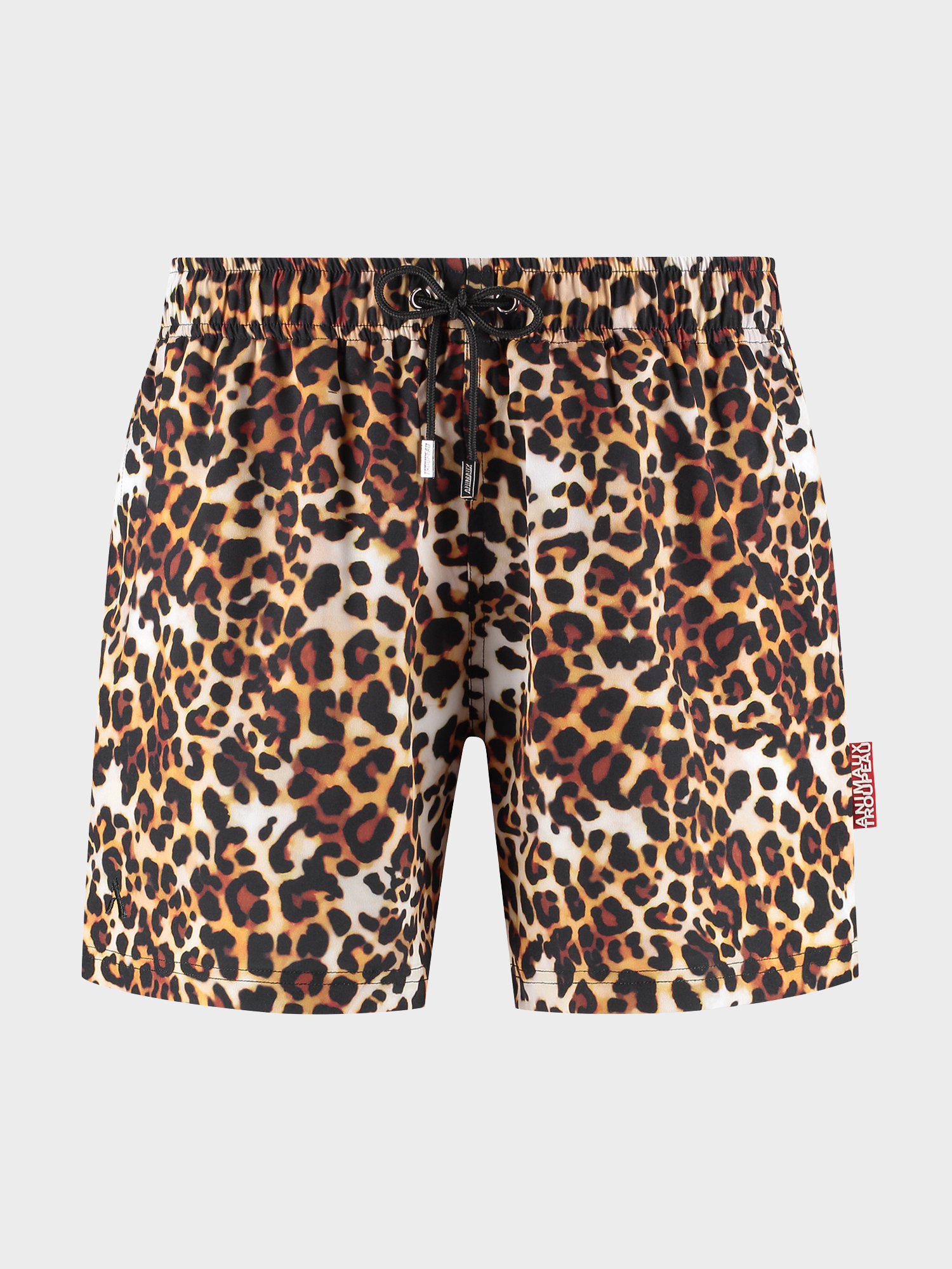 Zwembroek_heren_luipaard_print_Animaux_Troupeau_LeoLeo_Front