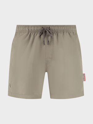 Zwembroek heren zandkleur effen Animaux Troupeau Sabbia Salento front
